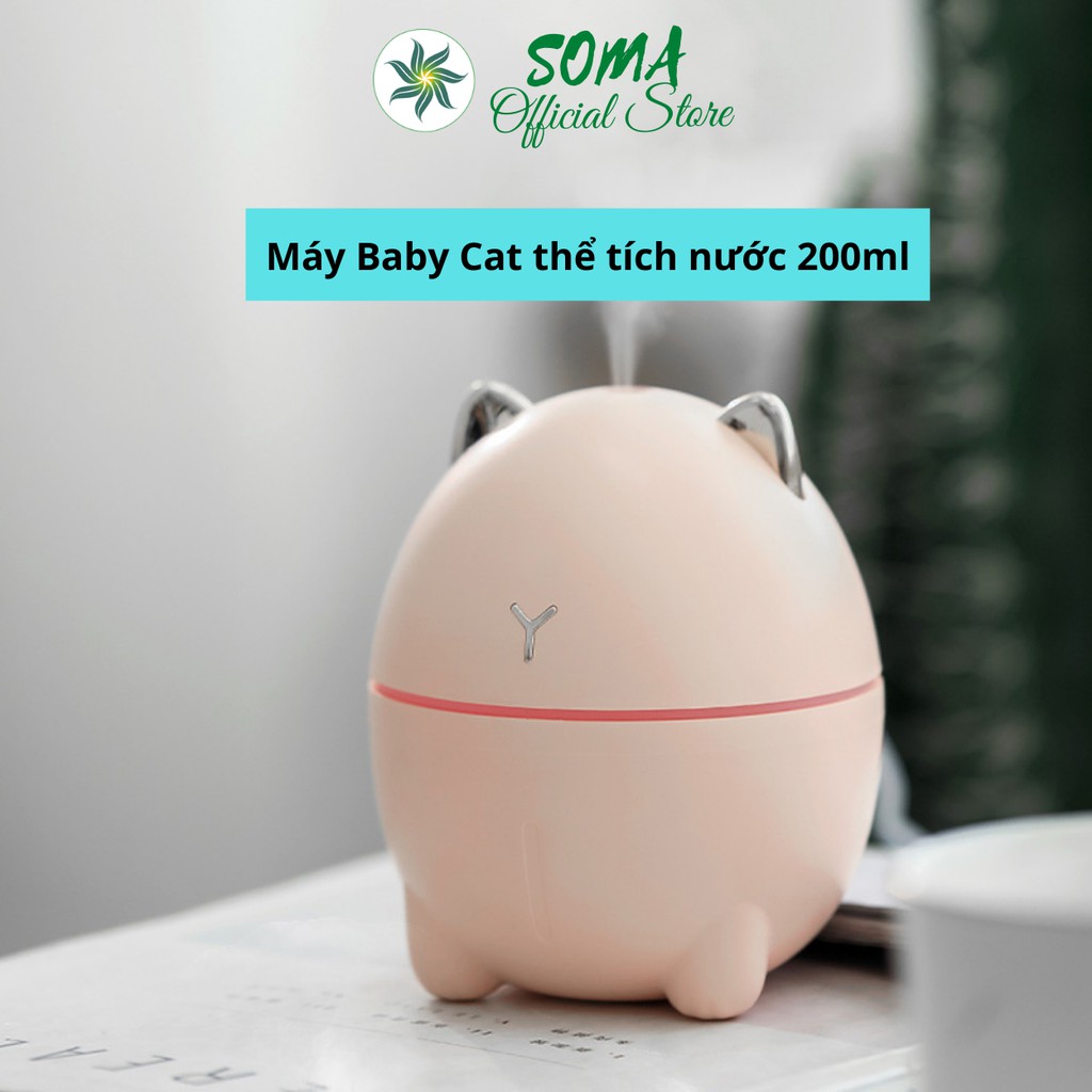 [10 mẫu] Máy phun sương tạo ẩm hình thú khuếch tán hơi nước Humidifier I BẢO HÀNH 6 THÁNG