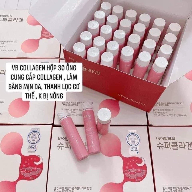 Nước Uống COLAGEN VB Giúp Trắng Da Ngăn Ngừa Lão Hoá