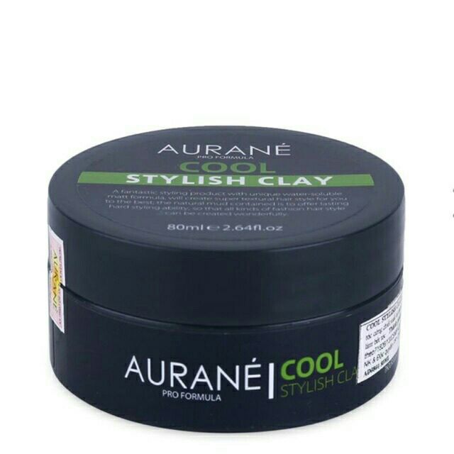 Sáp vuốt tóc tạo kiểu mờ Aurane Cool Stylish Clay 80ml