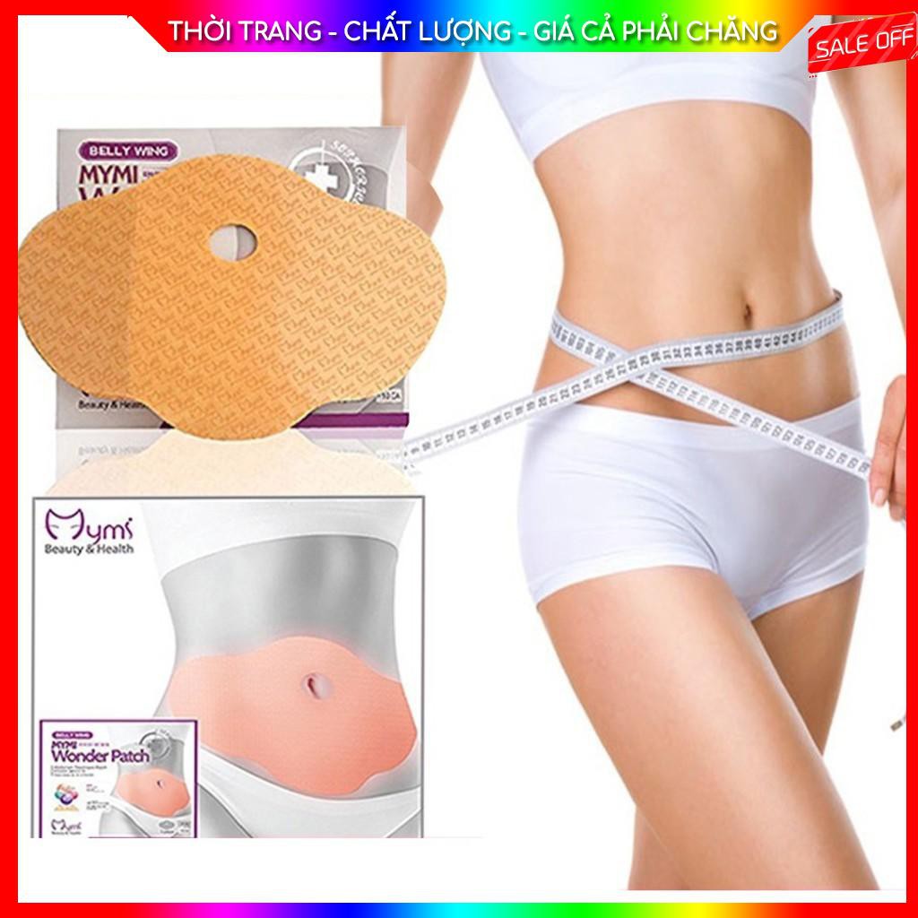 DEAL HOT Miếng Dán Tan Mỡ Bụng ( 5 Miếng) Thảo Dược - Mymi Wonder Patch - Mimi Mebee Shop
