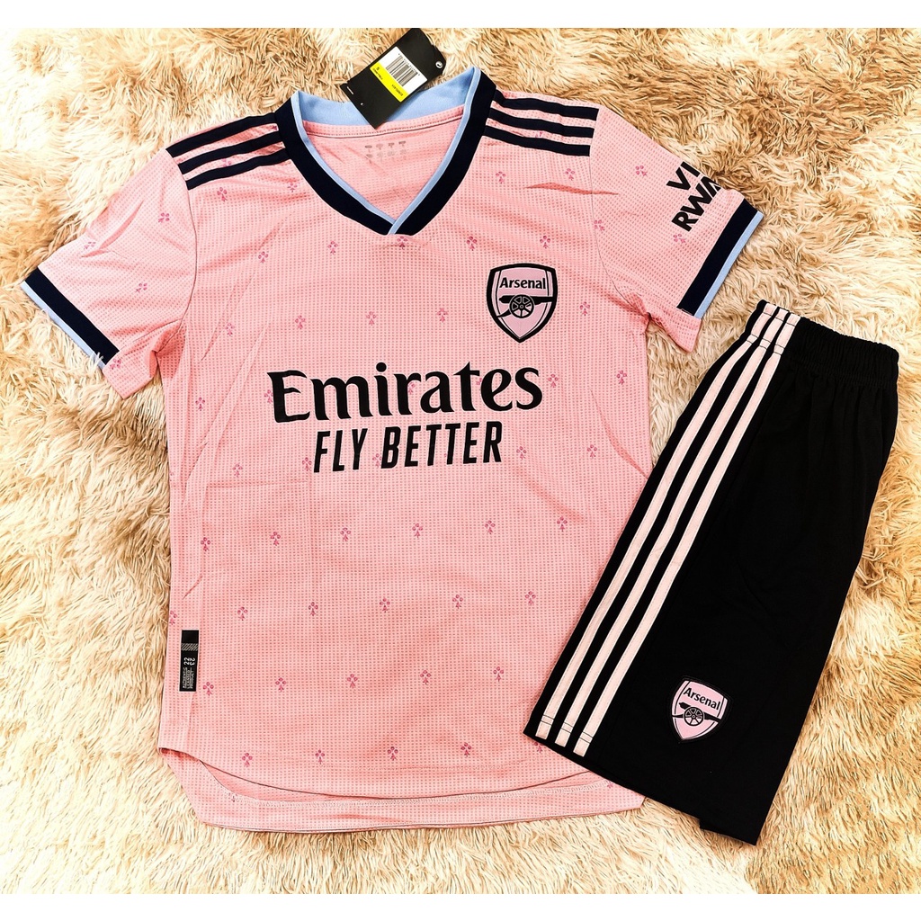 BỘ QUẦN ÁO BÓNG ĐÁ CLB ARSENAL MẪU T3 2022/2023 HÀNG THÁI LAN