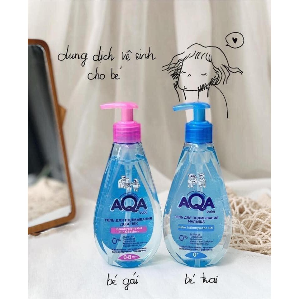 Dung Dịch Vệ Sinh BÉ Gái AQA