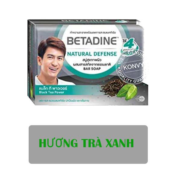 Xà Phòng Kháng Khuẩn Tự Nhiên BETADINE NATURAL DEFENSE Thái Lan (110 gr) | BigBuy360 - bigbuy360.vn