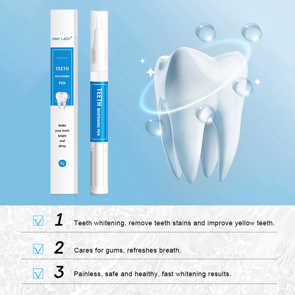 Bút Làm Trắng Răng Tẩy Trắng Làm Sạch Serum Loại Bỏ Mảng Bám Vết Bẩn Nha Khoa Bộ Dụng Cụ Chuyên Nghiệp Vệ Sinh Răng Miệng Răng Trắng Bút Gel Dụng Cụ okase