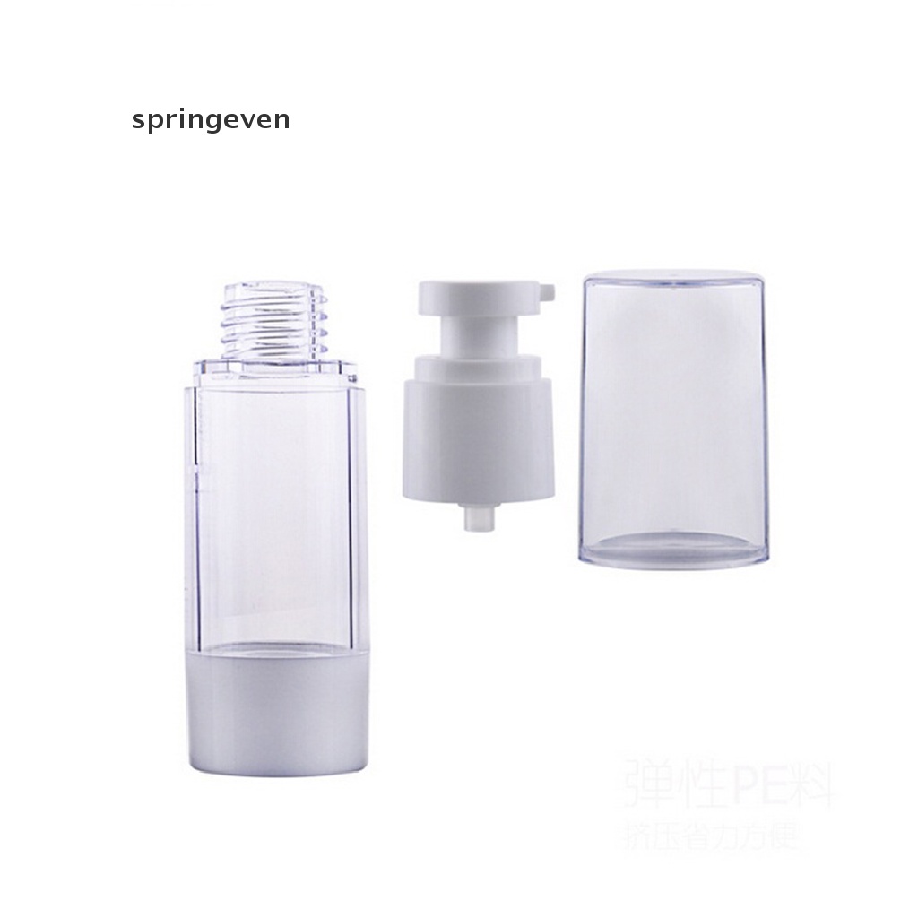 Bình Rỗng Đựng Mỹ Phẩm 15ml 30ml Có Vòi Bơm Tiện Dụng Khi Đi Du Lịch