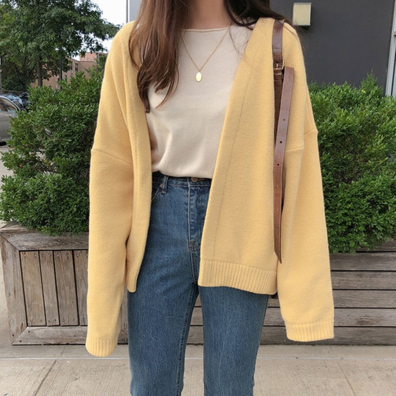 Áo Len Nữ Dài Tay Cổ Tròn Thời Trang Hàn