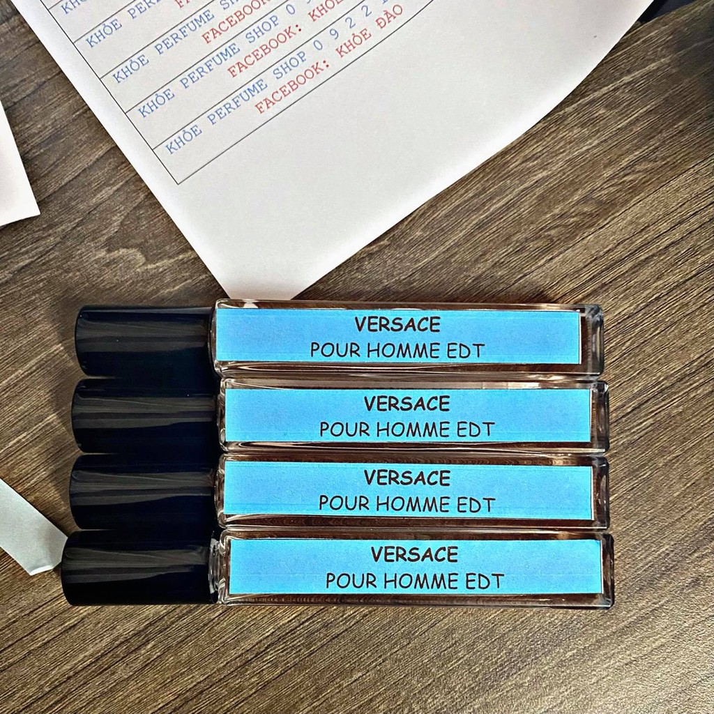 [Mẫu Thử ] - Nước Hoa Chính Hãng Versace Pour Homme | Thế Giới Skin Care