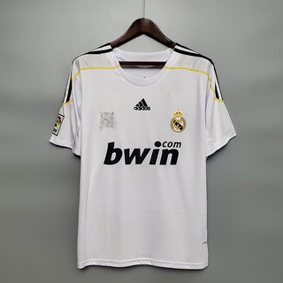 09-10 Real Madrid Home Retro Bóng đá Jersey Bóng đá