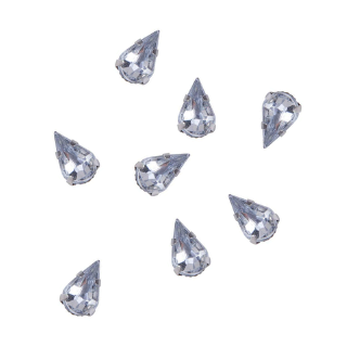 Bộ 50 Hạt Đá Hình Giọt Nước 10x6mm