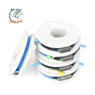  Dây trục câu đài buộc sẵn đầy đủ các kích thước cước câu  trục trắng  