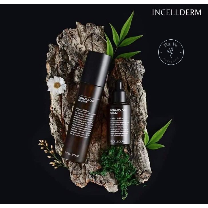 [Hạ Vũ Authentic] Bộ 3 Sản Phẩm Dưỡng Trắng, Căng Bóng Da INCELLDERM KOREA