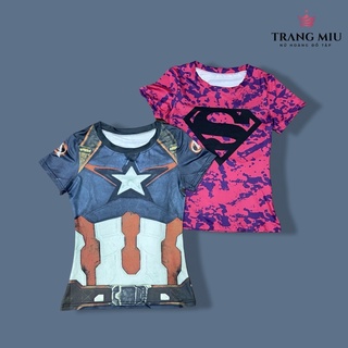 ÁO CỘC TAY SUPER MAN