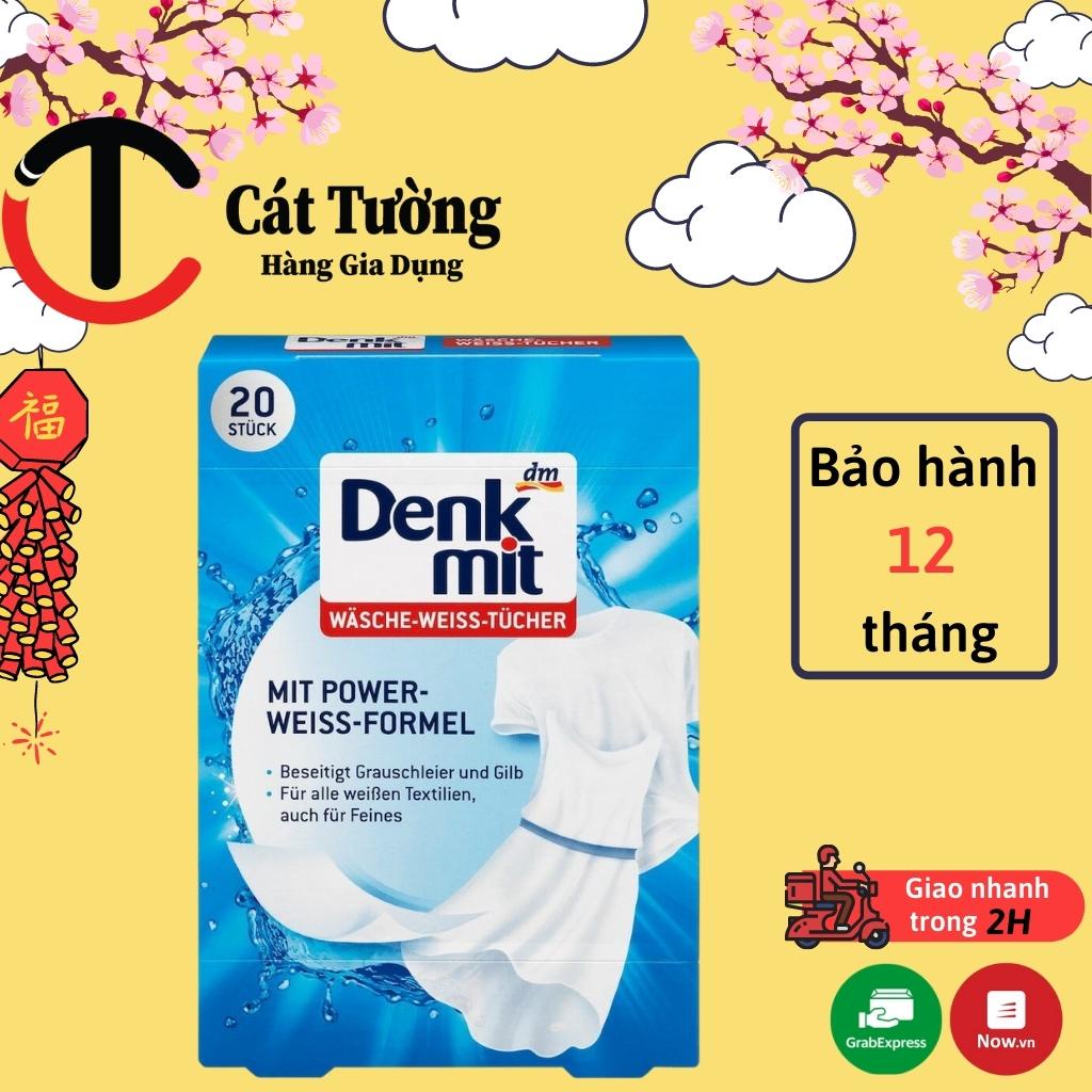 Giấy Tẩy Trắng Quần Áo Denkmit 20 Miếng NHẬP ĐỨC