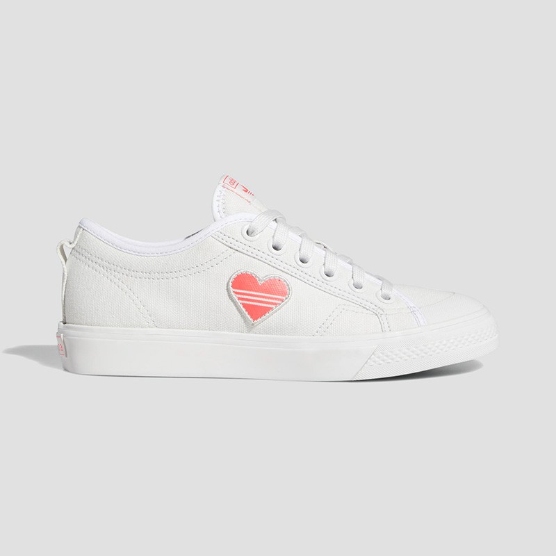 Giày Thể Thao Adidas Nizza Treloil Trái Tim 🔥FREESHIP🔥Hàng Chính Hãng - Giày Sneaker Nữ Vải Blackpink -