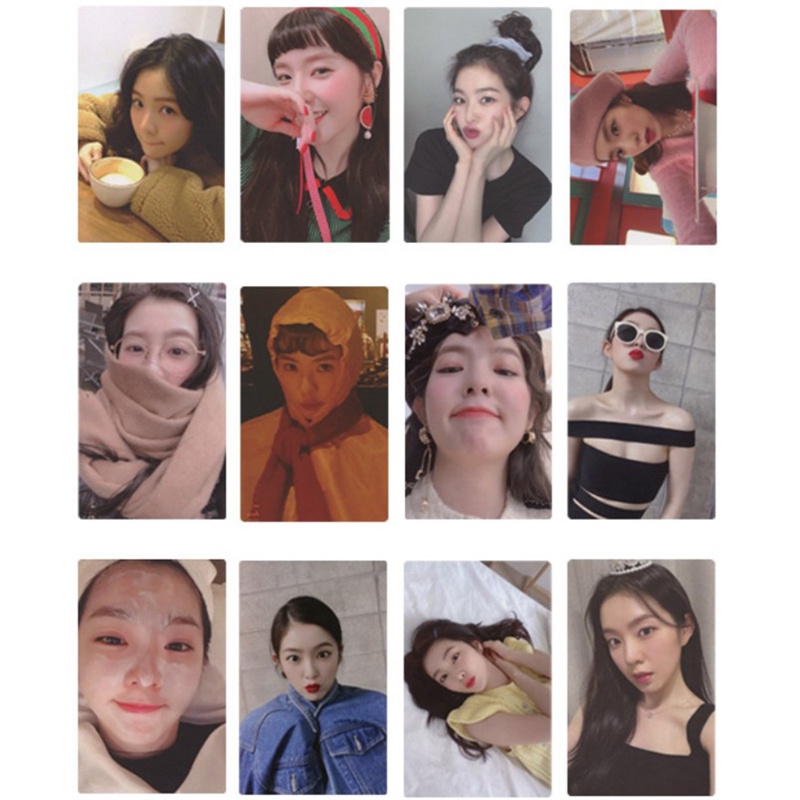 Bộ Sưu Tập Thẻ Hình Nhóm Nhạc Red Velvet Độc Đáo