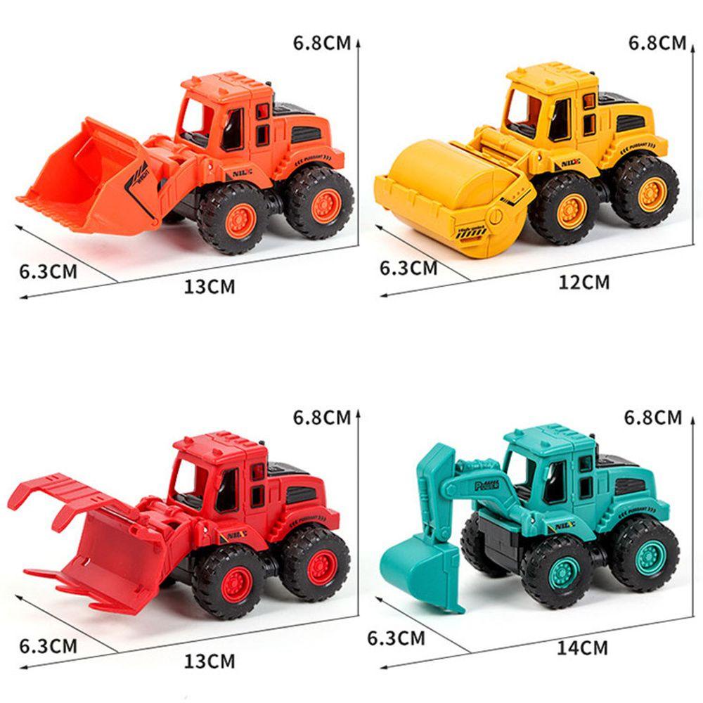Bộ Mô Hình Xe Cần Cẩu Đồ Chơi Mini Lưng Kiểu Cổ Điển