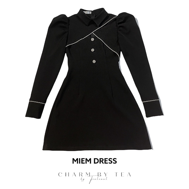 Váy đen thiết kế Charm By Tea : MIEM Dress