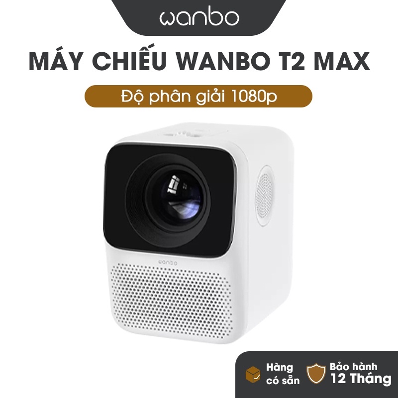Máy Chiếu Thông Minh Wanbo T2 MAX LCD Hỗ Trợ Đèn LED 1080P