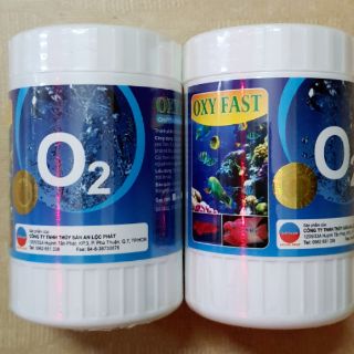 OXY FAST: Oxy cấp tốc cho cá cảnh, hủ 200gram (Hàng công ty)