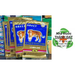 cao dán con cọp - cao dán hổ (bịch 4 miếng)