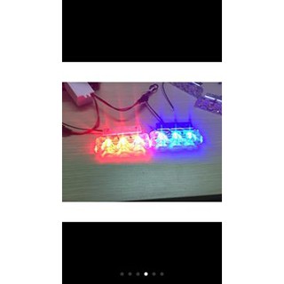 đèn cảnh sát police 3 chế độ 6 bóng led