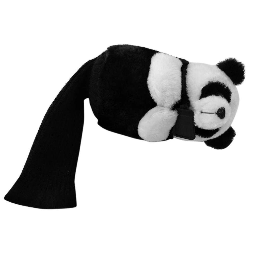 Vỏ Bọc Bảo Vệ Đầu Gậy Đánh Golf Bằng Lông Cừu Mềm Hình Gấu Trúc Đáng Yêu