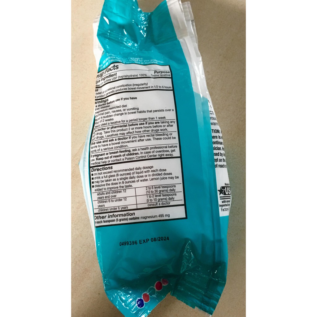 (USA)Muối Epsom nguyên chất – EQUATE 1lb(454g), 4lb(1kg81g) | BigBuy360 - bigbuy360.vn