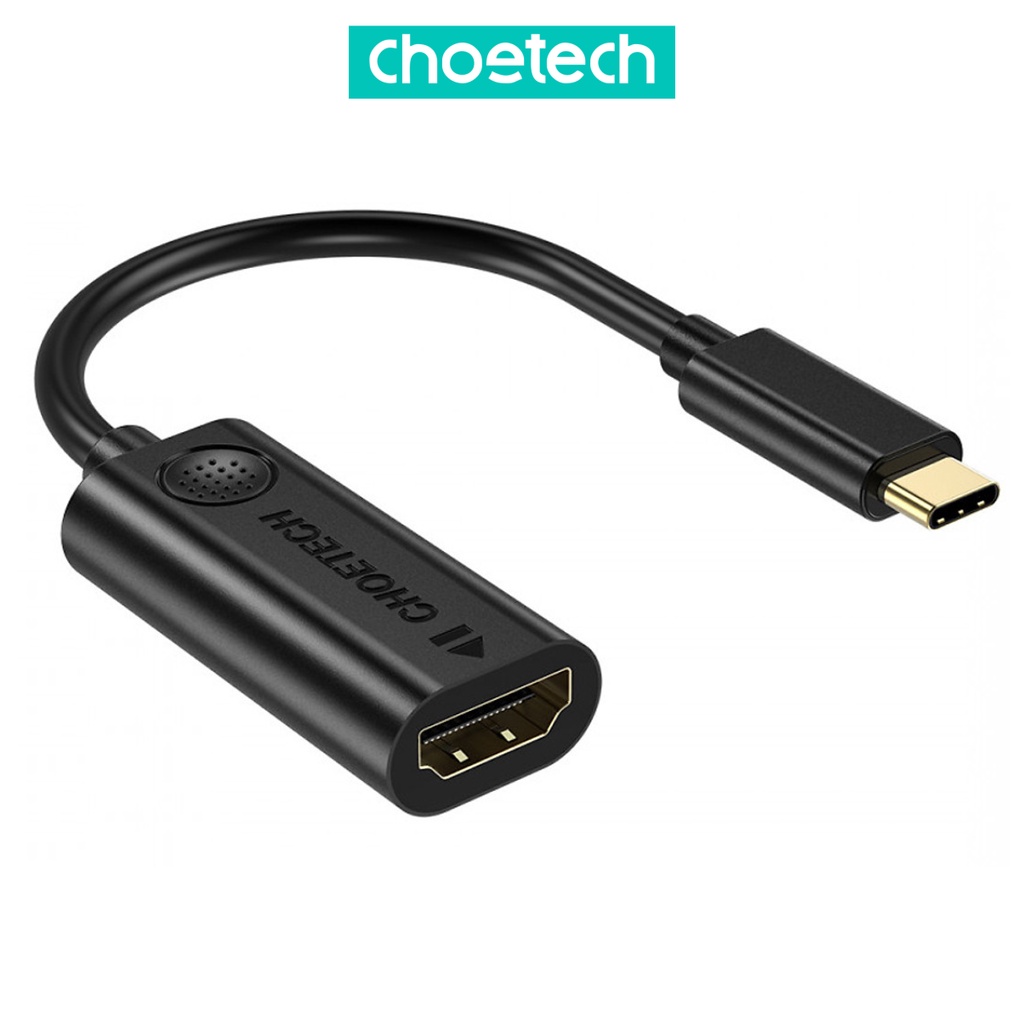 Hub Adapter Chuyển Đổi Cổng USB Type C To HDMI 4K 30Hz CHOETECH HUB-H04 - Hàng Chính Hãng