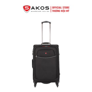 Vali vải du lịch SAKOS SKYLINE 6 (size Trung 62cm/ 24 inch TSA)