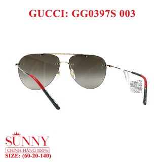 Kính Mát Unisex Gucci GG0397S