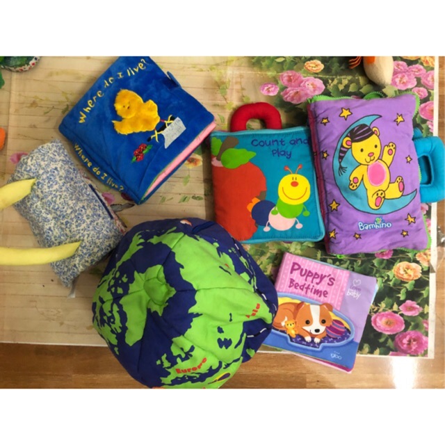 Set đồ chơi thú bông 2hand