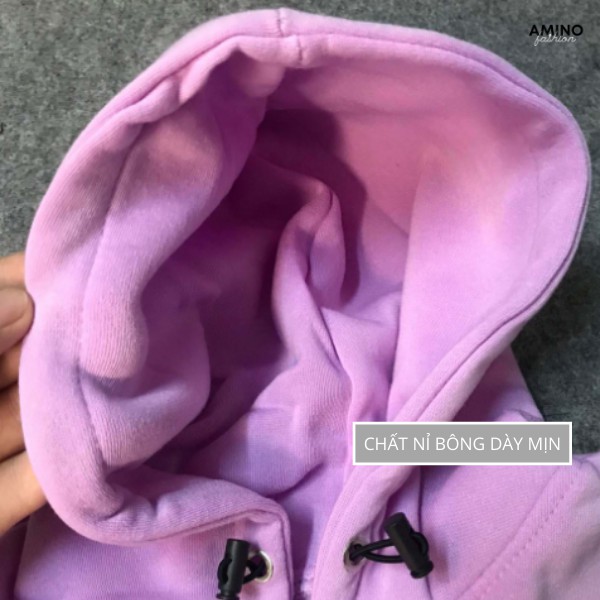 Áo Hoodie trơn Unisex khóa Zip nhiều màu thời trang | BigBuy360 - bigbuy360.vn