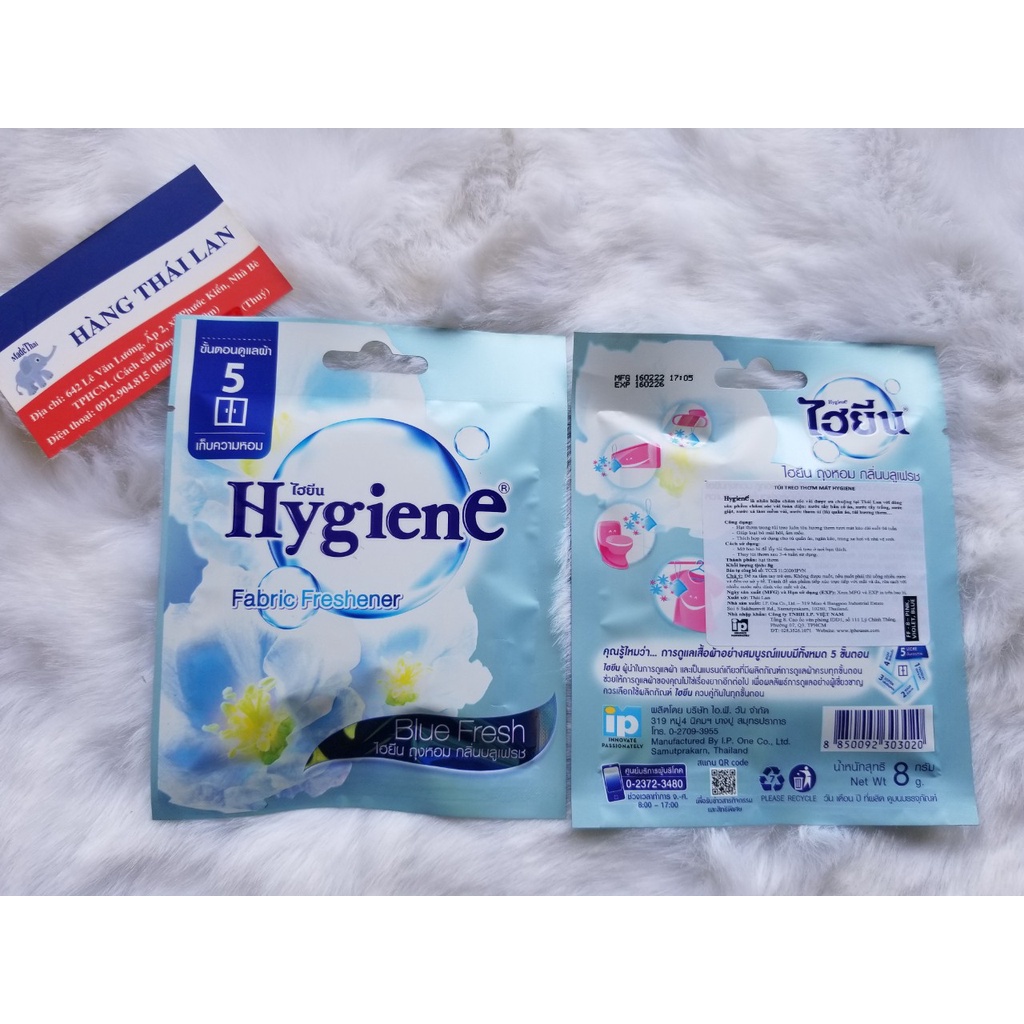 Combo hộp 12 Túi Thơm Hygiene Thái Lan
