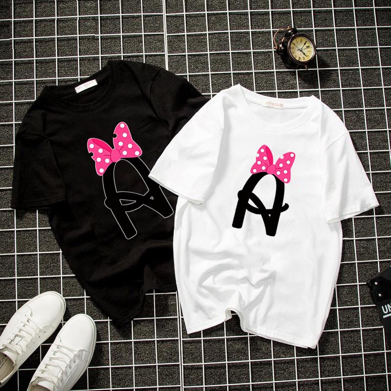 Áo thun unisex form rộng chữ A kiểu Hàn Quốc vải dày mịn 2019T2066