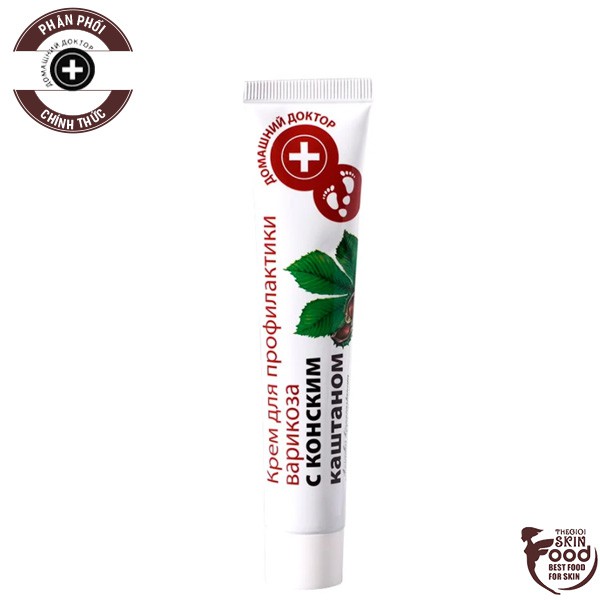 Kem Chống Suy Giãn Tĩnh Mạch Chân Chiết Xuất Hạt Dẻ Ngựa Domashnij Doctor 42ml