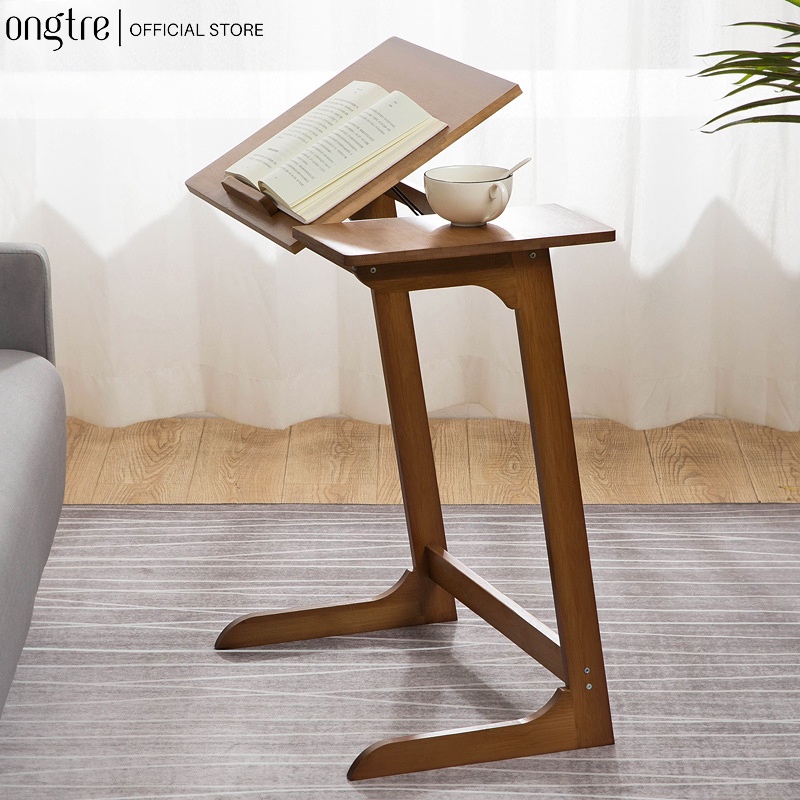 Bàn học làm việc ONGTRE gấp gọn thông minh, decor phòng học, phòng khách cao cấp