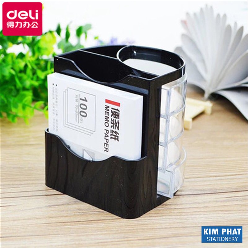 Khay để bút kèm thêm 1 xấp giấy Note Deli E9133