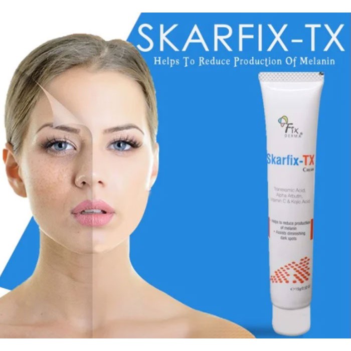 Kem Dưỡng Trắng Da Mặt Fixderma Skarfix TX Mờ Thâm Nám Tàn Nhang 15g Tranexamic Acid 2% Hàng Chính Hãng | Naturalyou.vn