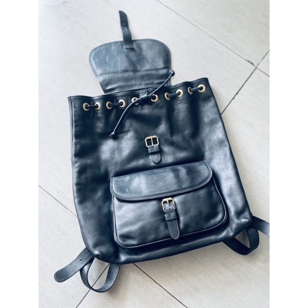 SALE- balo si da thật hiệu Aigner