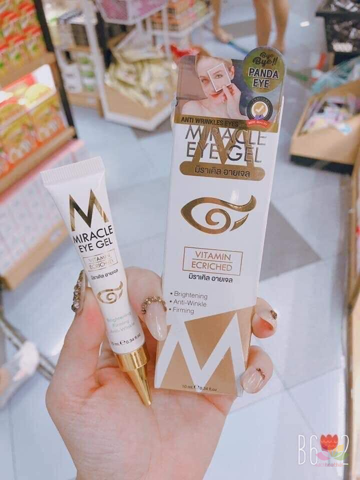 Kem ṫrị ṫhâm mắt Miracle Eye Gel vıtamın Ecriched Thái Lan