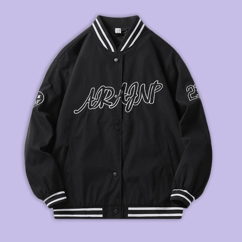 FREESHIP Bomber, Áo khoác Ar Gió 2 Lớp form Rộng unisex Cực Chất
