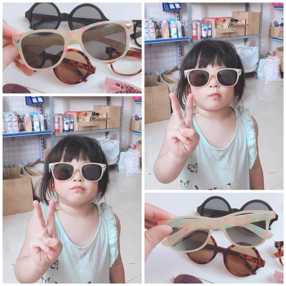 (SALE) Các loại kính chống nắng chống tia UV, chống đau mắt, chống bụi cho bé trai và gái mùa hè năm 2020