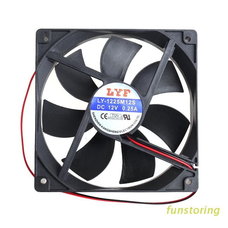 Quạt Tản Nhiệt Tốc Độ Cao 12cm Dc 12v 2pin Pc 12025