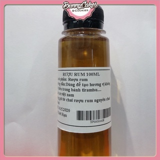 Nguyên Liệu Làm Bánh tiramisu Rượu Rum 100ml