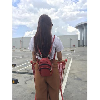BA LÔ MINI CAO CẤP (ĐỎ) - ẢNH THẬT 100%