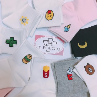 Tất icon in - ảnh thật