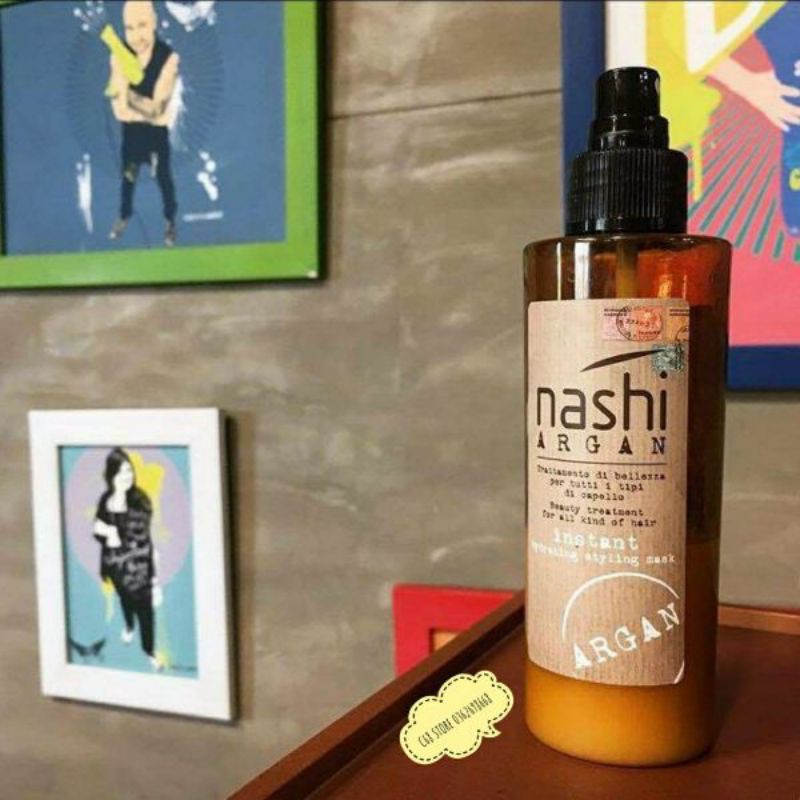 ⚡SALE ⚡Xịt dưỡng tóc - xả khô NASHI ARGAN siêu mềm mượt 150ml