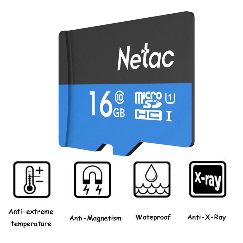 Thẻ nhớ 16GB Netac Class10 U1 98mb. Bảo hành 5 năm