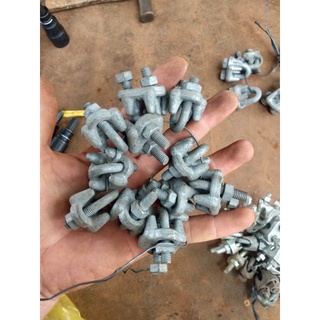 cùm , kẹp cáp hàng nhật bãi 6mm