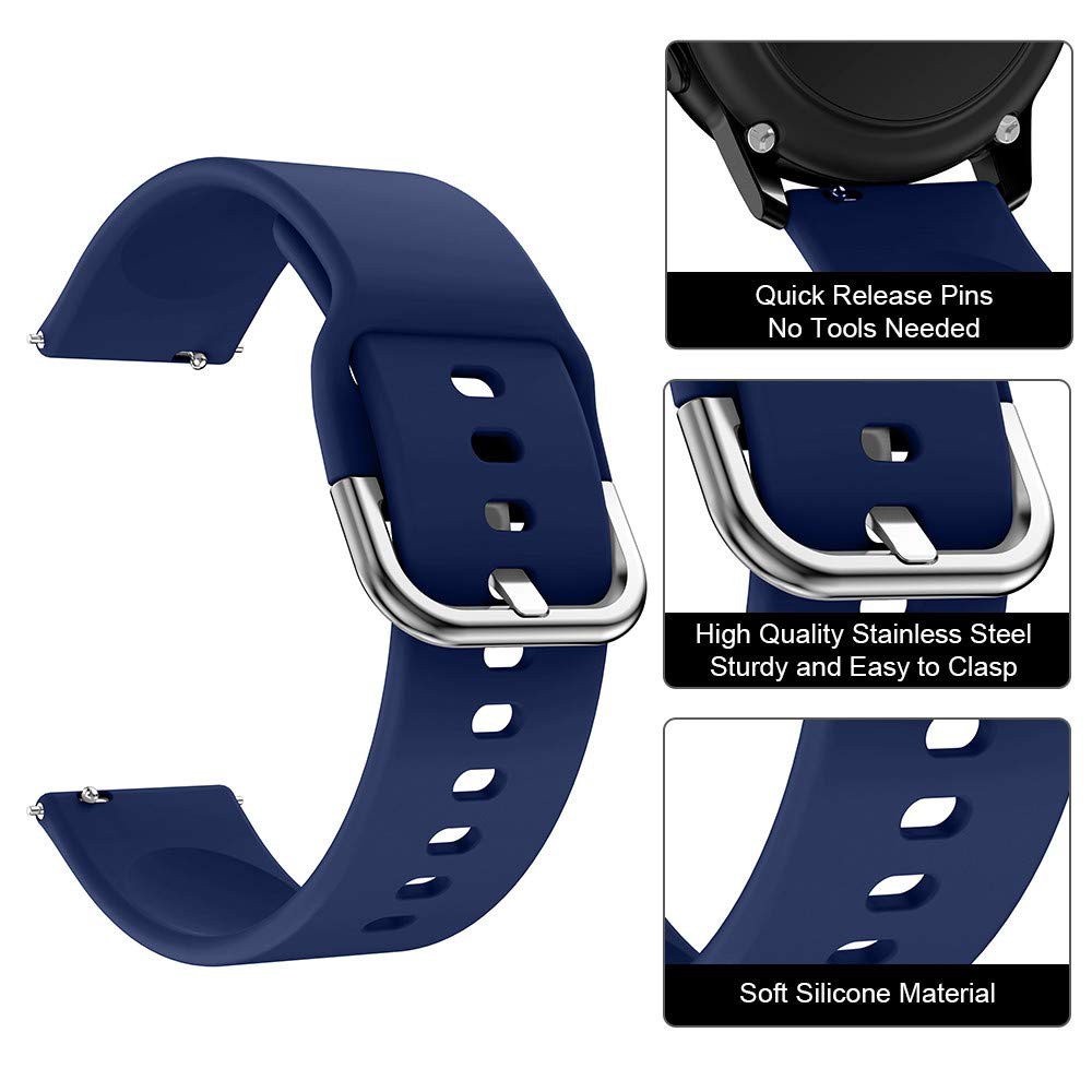 Soft Silicone WatchBand Strap for Garmin Venu Sq